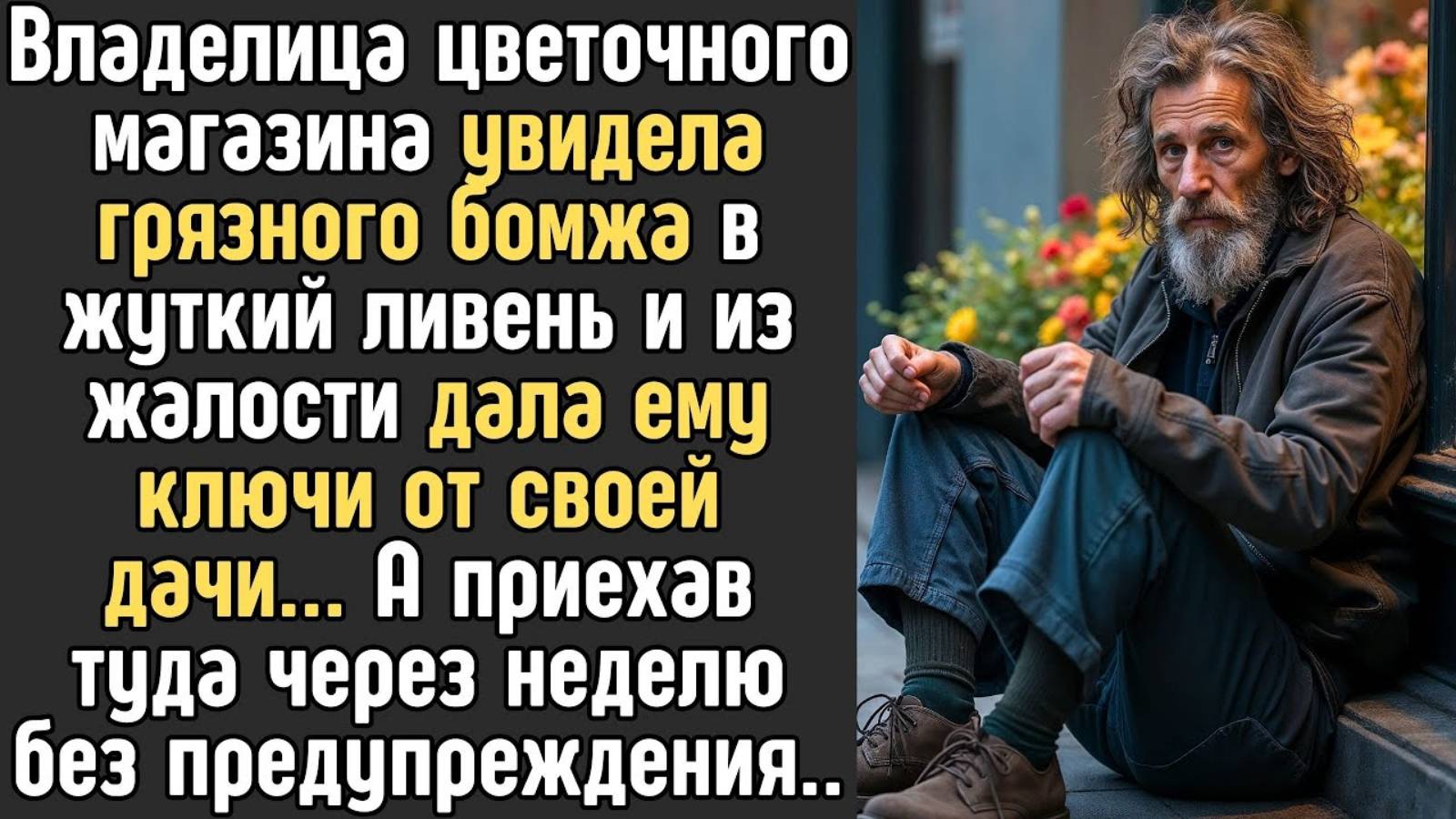 Истории из жизни. Хозяйка цветочного магазина увидела Жизненные истории, Аудио рассказы слушать