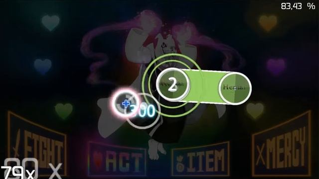 Осу undertale хард