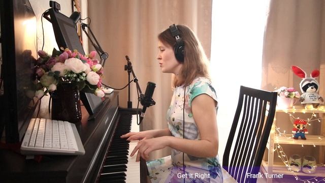 🎞️✂️🎼🎹🎤👩🔊 2025 03 27 Get it Right (Frank Turner) Piano  Pianistka Katrine [Песни] (песни со Ст