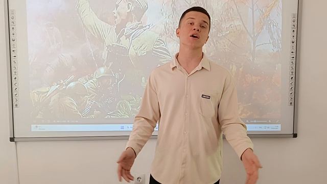 "Русский парень" сл. С.Сашина, муз. К.Брейтбурга. Исполняет 10 класс РЖД лицея № 2 (Евлампиев С.)