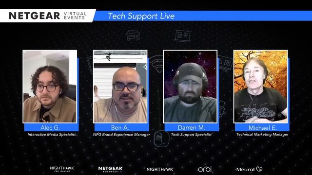 Tech Support LIVE | NETGEAR @ Home
