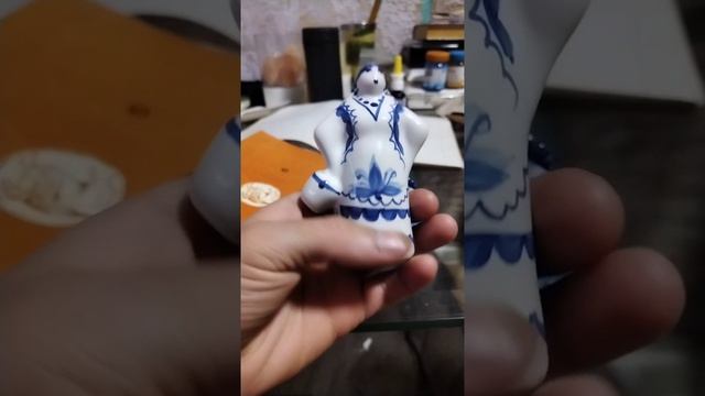 Слепили вот такие фигурки наши братья
