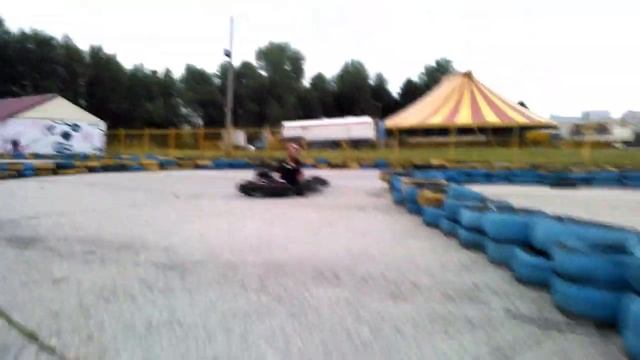 Высокая скорость.Картинг.High speed. Karting