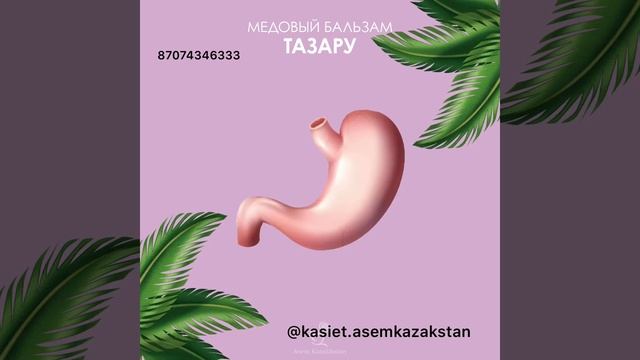 Медовый бальзам Тазару. Асем Казакстан.