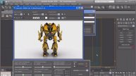 Все по 35! Анимация трансформера. 3d max.