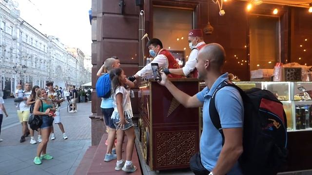 МОРОЖЕНОЕ И ЦИРК - ДВА В ОДНОМ! ТУРЕЦКОЕ МОРОЖЕНОЕ НА НИКОЛЬСКОЙ