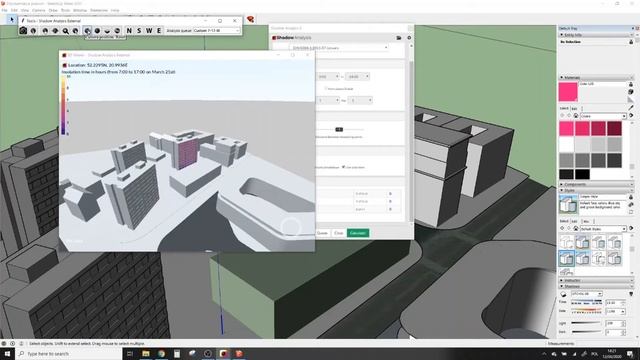 Introduction to Shadow Analysis 2 for SketchUp