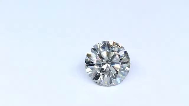 6.03 Carat Round Brilliant Cut Diamond with H Color and SI3 Clarity
