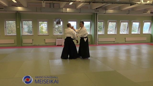 3 Aikido Ai Hanmi Ikkyo Variation Ura & Omote Shishiya Sensei Malmö, 2019