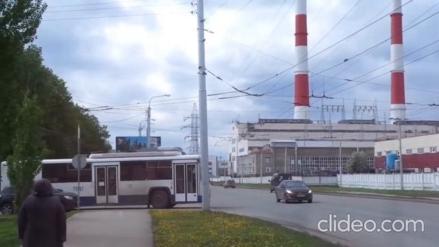 город уфа черниковка инорс ул сельская богородская уфимский троллейбус депо 2.. 2022 год лето