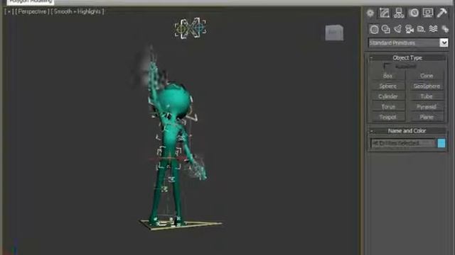 17  Ease In and Ease Out and Moving Holds(Принципы анимации в 3ds max)