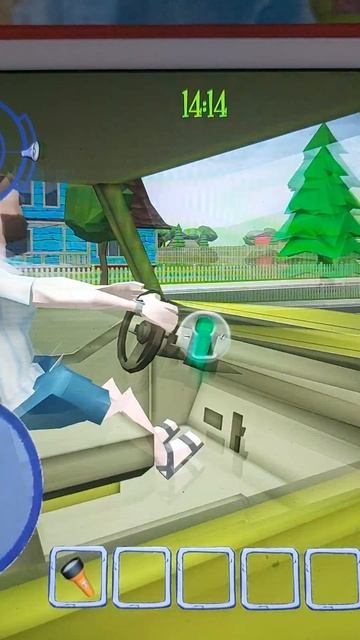 у моего бати в машине есть встроенный айфон #horrorgaming #helloneighbor