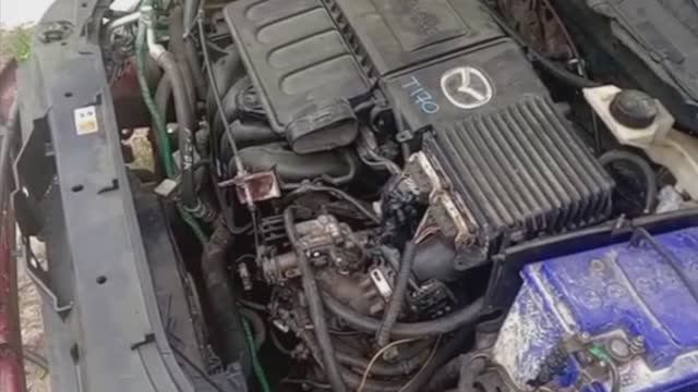 Mazda 3 привязка ЭБУ с разборки