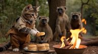 🦁🐆Cats on a Safari - Funny Cats Doing Human Things😻🎥(1)