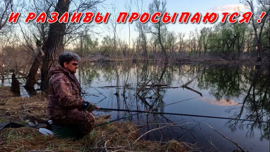 И РАЗЛИВЫ ПРОСЫПАЮТСЯ ! Поплавок 28 апреля 2025г.
