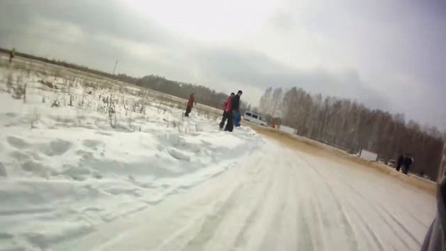 зимний картинг г. Снежинск 09.03.2012