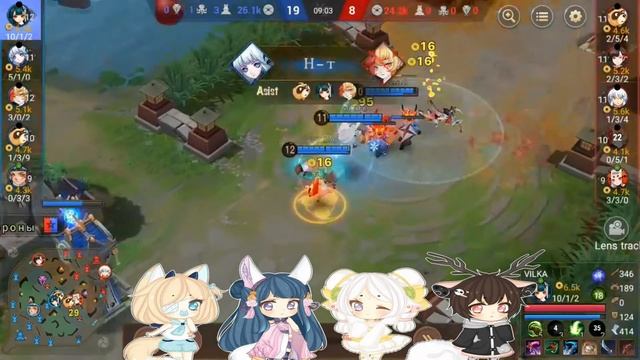 Onmyoji Arena: funnyGameplay/ФУТАКУТИ