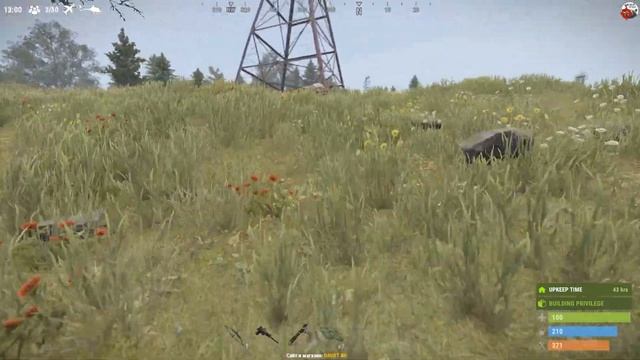 Воздушный шар перекрыл вход | Rust/Раст Соло баги, приколы