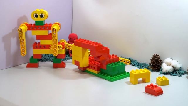 Build it yourself - LEGO Flossin Dance with LEGO Education Early Simple Machines Set 9656