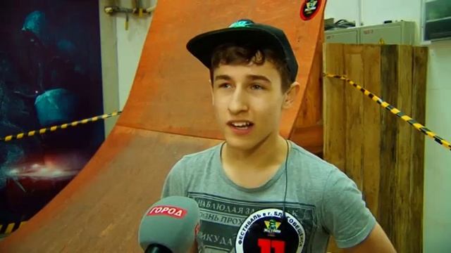 В областном центре прошел первый зимний экстрим-фестиваль