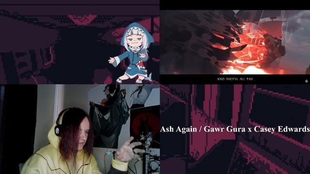 Ash Again _ Gawr Gura x Casey Edwards __ SB1813 REACTION