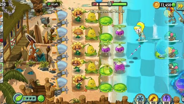 Прохождение игры Plants vs Zombies 2 FREE. #275
