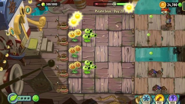 растения против зомби ( пираты 20 )plants vs zombies (pirates 20)