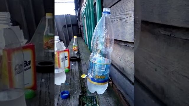 Ракета из уксуса и сода