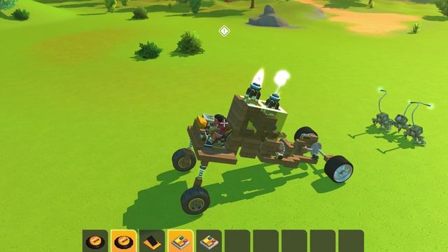 злю монстров "scrap mechanic"