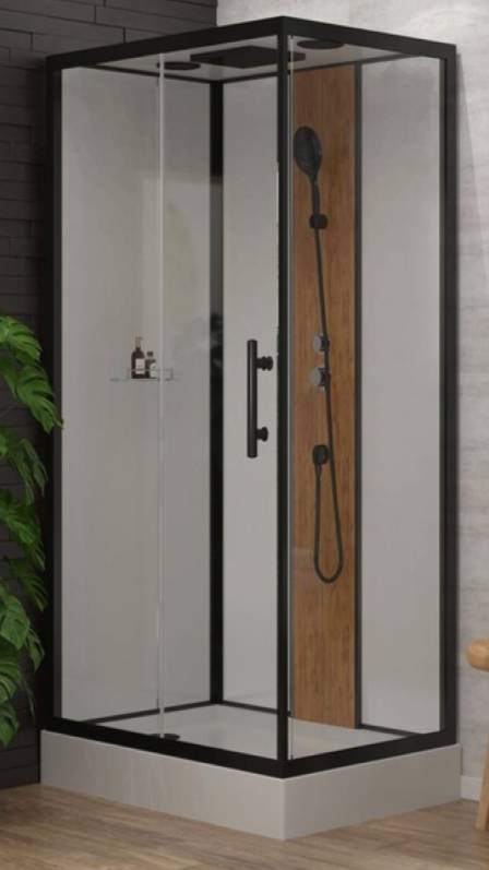 Обзор душевой кабины EvaGold 1806B 80*120*215 бамбук