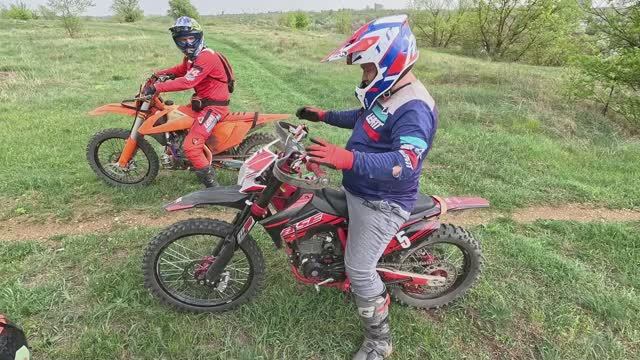 Данилка покоряет карьер Hard Enduro Lipetsk