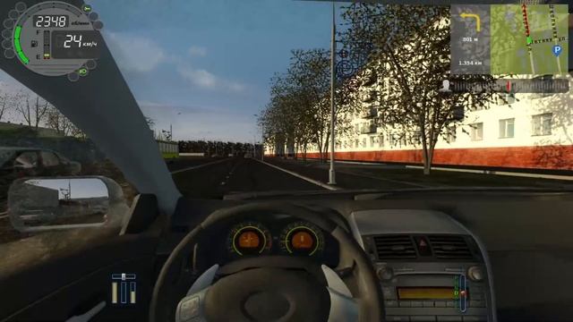 играем ТАКСИ В CITY CAR DRIVING + РУЛЬ  гоу 115 подписчиков