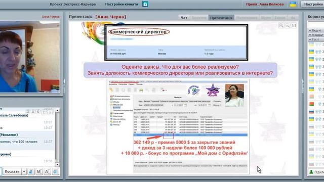 2016 05 11 Презентация проекта Экспресс Карьера  Анна Черна 1