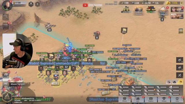 UP vs SAMS (Ally Fight) | Cairo Day 6 - Warpath