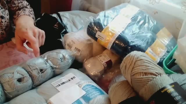 Распаковка посылки//новая пряжа//распаковка 🧶новые планы