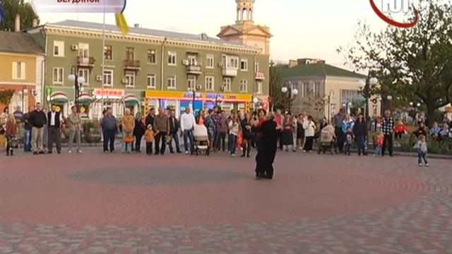 В Бердянске под открытым небом состоялось несколько концертов духовых оркестров