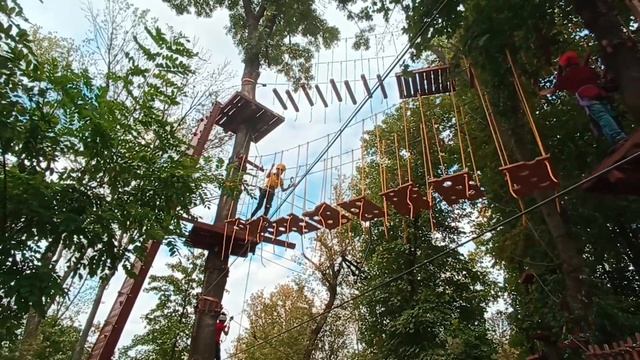 ВЕРËВОЧНЫЙ ПАРК  ДИТЯ ДЖУНГЛЕЙ   ЛУГАНСК