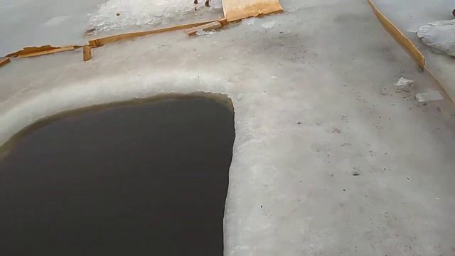 Прорубь.Самара.Волга.Первомайская ул.