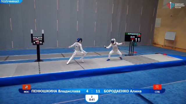 ПР среди кадетов 2020, РЖЛ Т4 Бородаенко - Пенюшкина