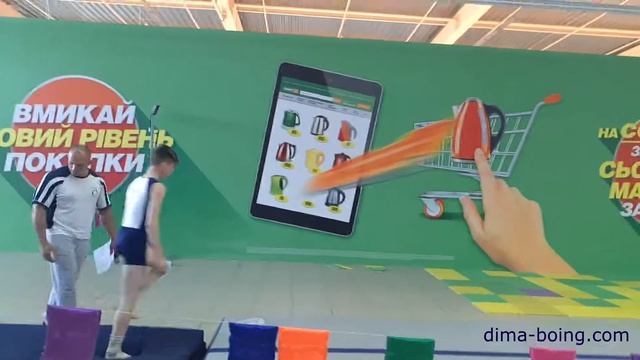 Показательные выступления акробатов СК "Виват" в Запорожье, 02.07.2017