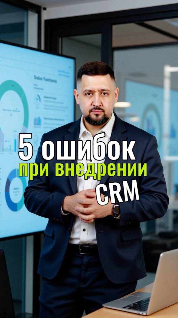 5 ошибок при внедрении CRM, которые совершают почти все: