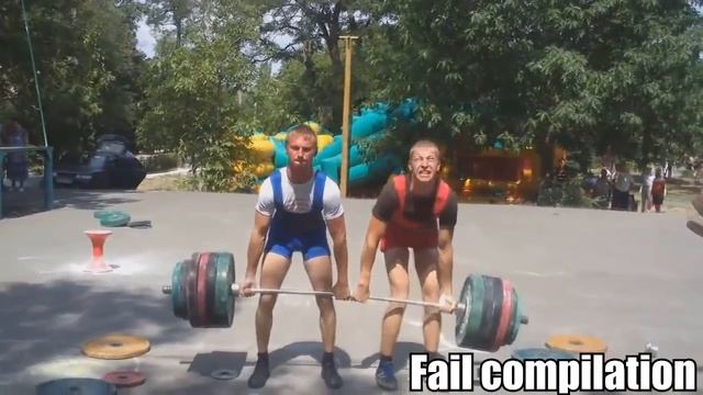 ПРИКОЛЫ●FAIL COMPILATION - Штангист Гриша