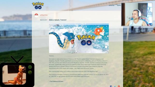 Event в Pokemon Go Водный Фестиваль / Water Festival