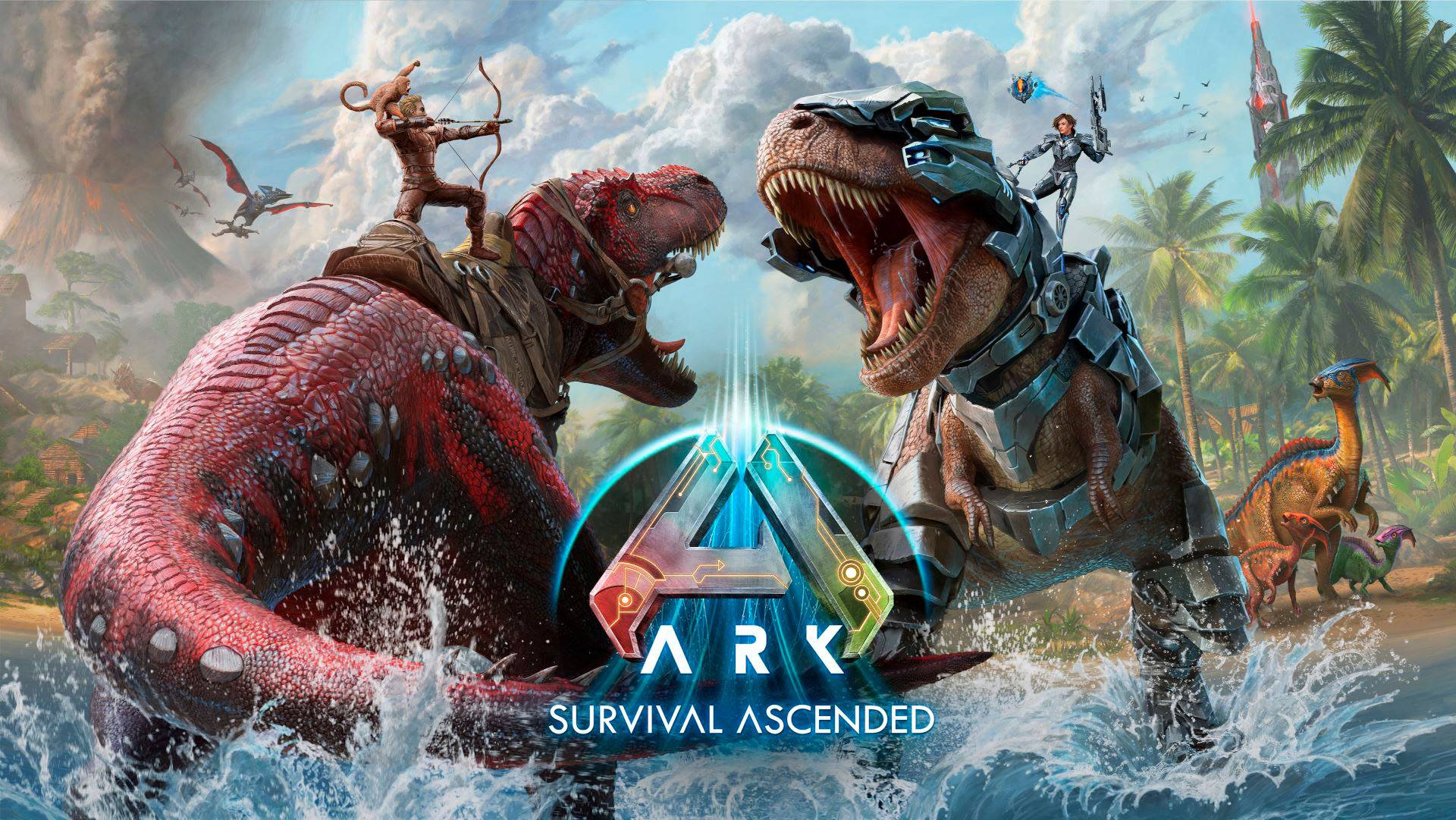 🔴ARK Ascended. Игра про ДИНОЗАВРОВ. Primal / Descended.