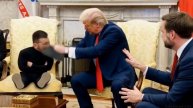 Зеленский - злобный карликовый торчок на воспитании у Трампа