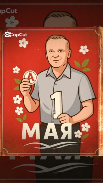 С наступающим праздником Весны и Труда! 🅰️