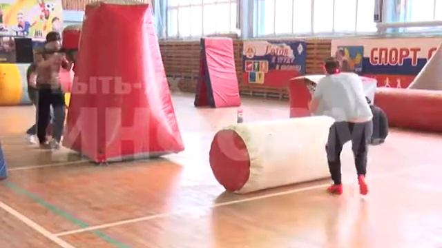 Школьный турнир по спортивному лазертагу  в ХМАО