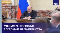 Мишустин проводит Заседание Правительства