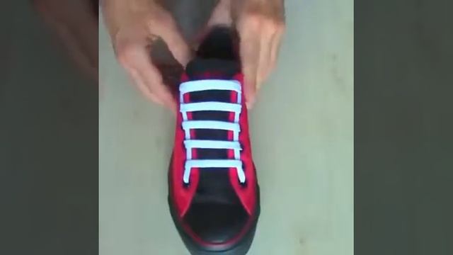 4 способа завязать шнурки!!