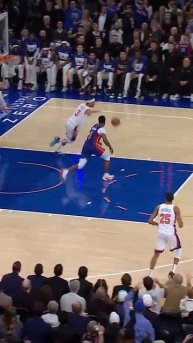 CRAZY BLOCK BY AUSAR!!!! KAT gets a layup anyway!